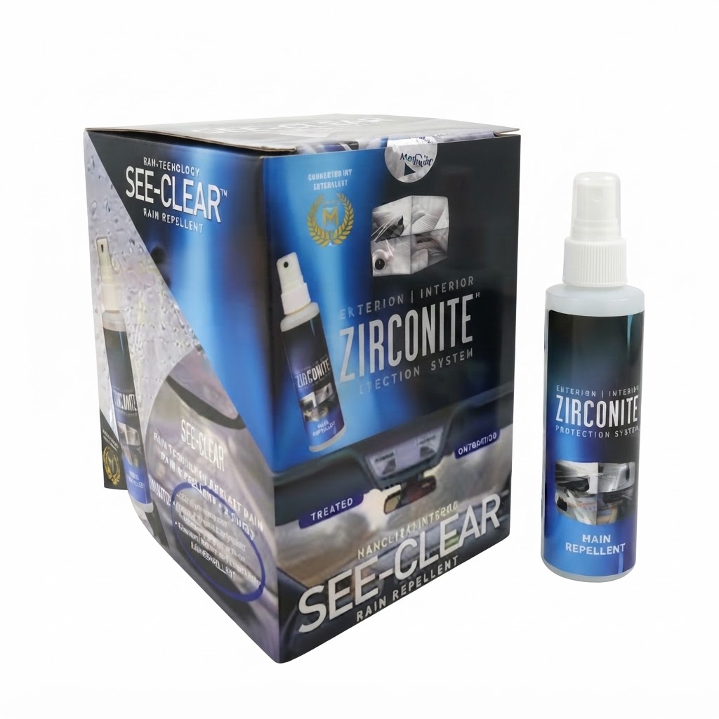 Zirconite See-Clear Rain Repellent Bought to you by UK Valeting Products 